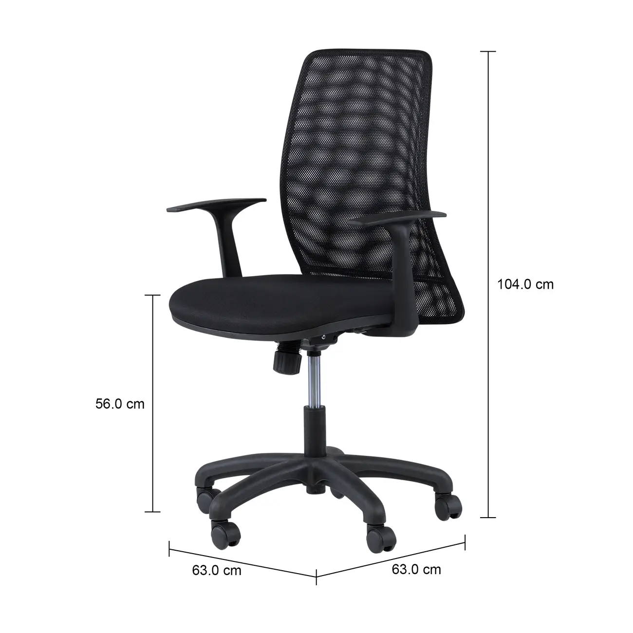 CYBER CADEIRA EXECUTIVA - PRETO/PRETO - Foto 5