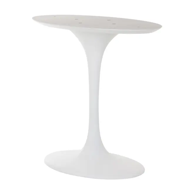 BASE DE MESA OVAL FV 1,60 M TULIPE - BRANCO BRILHANTE - Foto 2
