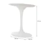 BASE DE MESA OVAL FV 1,60 M TULIPE - BRANCO BRILHANTE - Foto 6