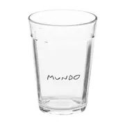 COPO 190 ML COM 4 MANUSCRITO - INCOLOR/PRETO - Foto 3