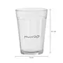 COPO 190 ML COM 4 MANUSCRITO - INCOLOR/PRETO - Foto 7