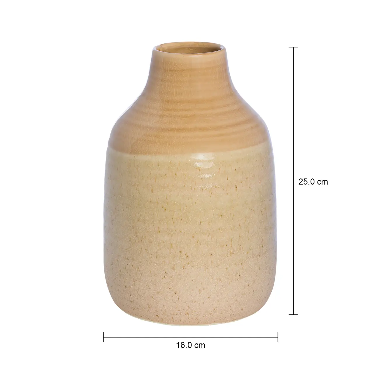 VASO 25 CM BOUJÊ - NATURAL - Foto 3