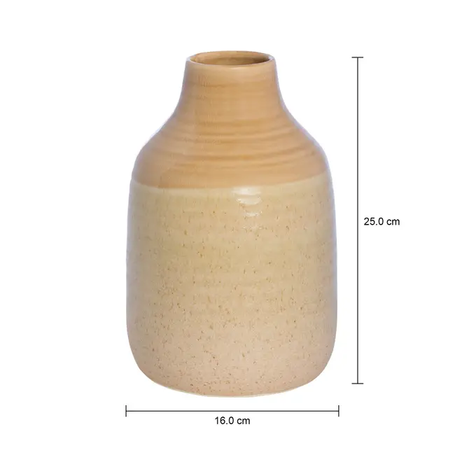 VASO 25 CM BOUJÊ - NATURAL - Foto 3