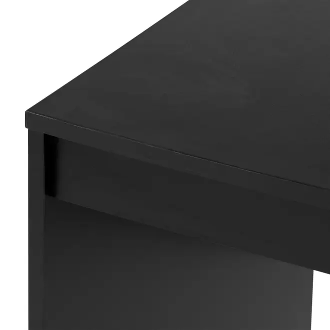 MESA 1,30 M X 52 CM START UP - PRETO/PRETO - Foto 5