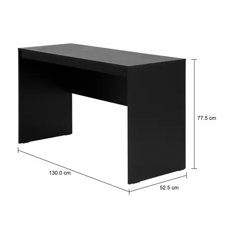 Imagem com medidas do produto MESA 1,30 M X 52 CM START UP