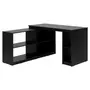 MESA COM BALCÃO 1,36 M X 1,36 M START UP - PRETO/PRETO - Foto 1