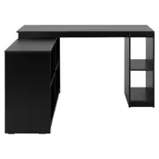 MESA COM BALCÃO 1,36 M X 1,36 M START UP - PRETO/PRETO - Foto 4