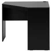 MESA DE CANTO 91 CM X 91 CM START UP - PRETO/PRETO - Foto 2