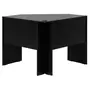 MESA DE CANTO 91 CM X 91 CM START UP - PRETO/PRETO - Foto 3