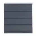 KONKRET - CÔMODA 4 GAVETAS 90 CM X 45 CM MINCE