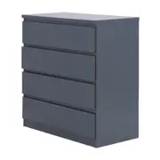 CÔMODA 4 GAVETAS 90 CM X 45 CM MINCE - KONKRET - Foto 2