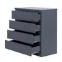 CÔMODA 4 GAVETAS 90 CM X 45 CM MINCE - KONKRET - Foto 3