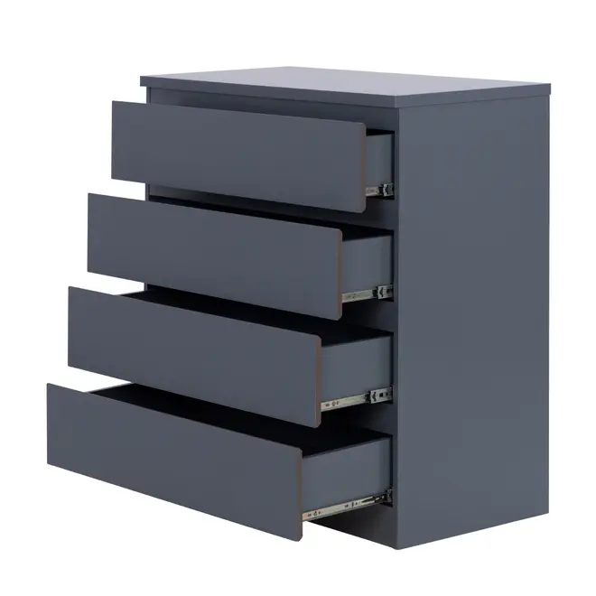 CÔMODA 4 GAVETAS 90 CM X 45 CM MINCE - KONKRET - Foto 3