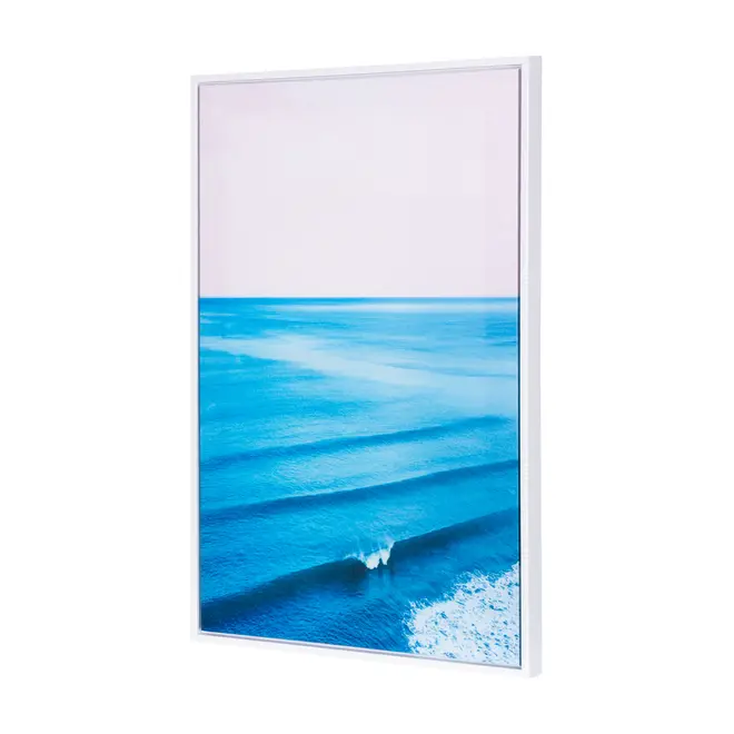 QUADRO 40 CM X 60 CM ACALMAR - BRANCO/MULTICOR - Foto 2