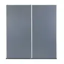 GUARDA-ROUPA DE CASAL 2 PORTAS DE CORRER FLOATING