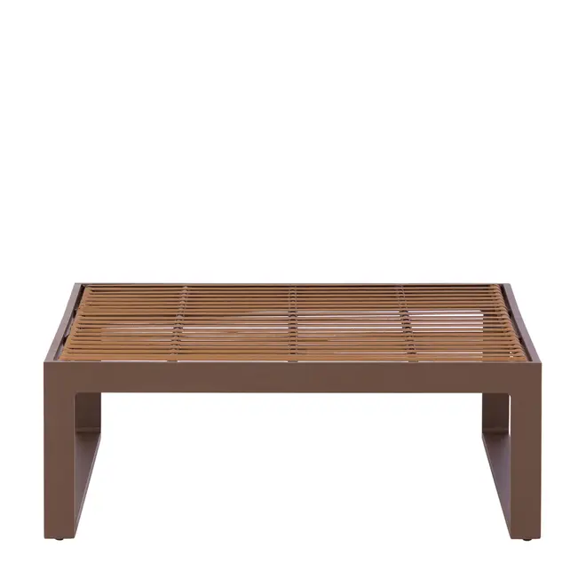 MESA DE CENTRO 80 CM X 80 CM PÂNDANO - CAFÉ/CAFÉ - Foto 1