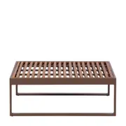 MESA DE CENTRO 80 CM X 80 CM PÂNDANO - CAFÉ/CAFÉ - Foto 3