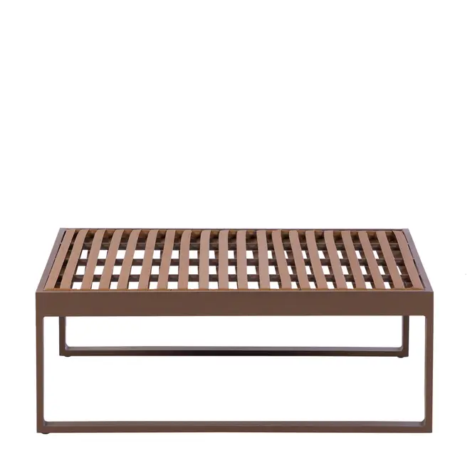 MESA DE CENTRO 80 CM X 80 CM PÂNDANO - CAFÉ/CAFÉ - Foto 3