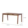 MESA 1,60 M X 84 CM NORONHA - NOZES - Foto 4
