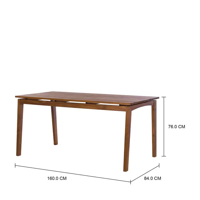 MESA 1,60 M X 84 CM NORONHA - NOZES - Foto 4