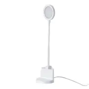 LUMINÁRIA DE MESA LED COM PORTA-CANETAS LE OFFICE - BRANCO - Foto 3