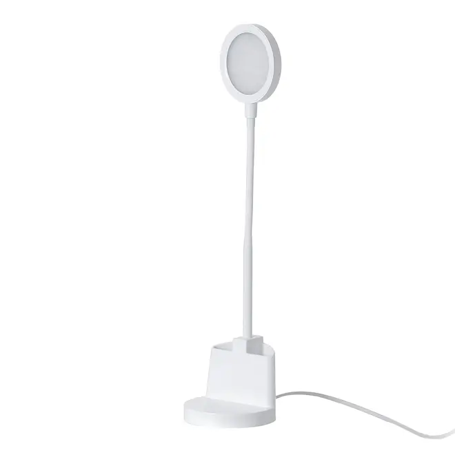 LUMINÁRIA DE MESA LED COM PORTA-CANETAS LE OFFICE - BRANCO - Foto 3