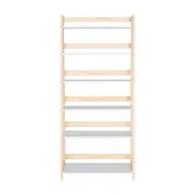 ESTANTE 64 CM X 1,42 M CAMÉLIA - NATURAL WASHED/BRANCO - Foto 1
