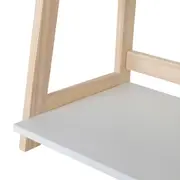 ESTANTE 64 CM X 1,42 M CAMÉLIA - NATURAL WASHED/BRANCO - Foto 6