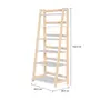 ESTANTE 64 CM X 1,42 M CAMÉLIA - NATURAL WASHED/BRANCO - Foto 7