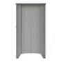 CÔMODA 4 GAVETAS/1 PORTA 1,22 M X 50 CM MON DIEU - GRIS BRULÉ - Foto 3