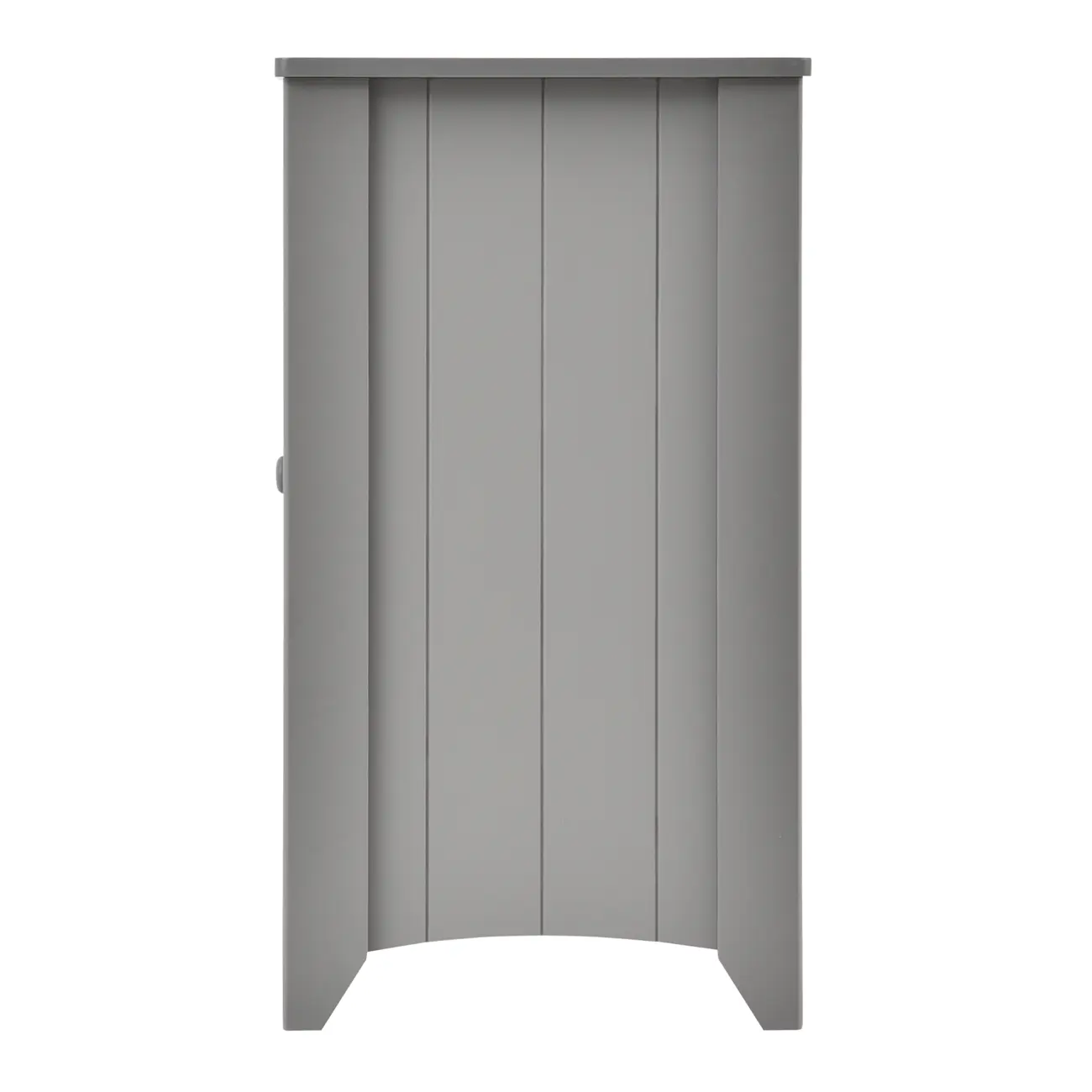 CÔMODA 4 GAVETAS/1 PORTA 1,22 M X 50 CM MON DIEU - GRIS BRULÉ - Foto 3