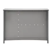 CÔMODA 4 GAVETAS/1 PORTA 1,22 M X 50 CM MON DIEU - GRIS BRULÉ - Foto 5