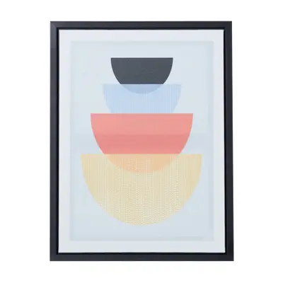 QUADRO 45 CM X 60 CM HARMONIC GEO I