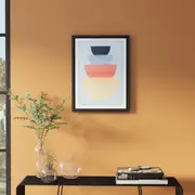 QUADRO 45 CM X 60 CM HARMONIC GEO I - PRETO/MULTICOR - Foto 4