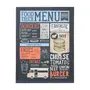 TELA 30 CM X 40 CM FOOD TRUCK MENU - MULTICOR - Foto 1