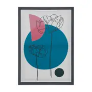 QUADRO 50 CM X 70 CM ILLUSTRA - KONKRET/MULTICOR - Foto 1
