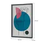 QUADRO 50 CM X 70 CM ILLUSTRA - KONKRET/MULTICOR - Foto 3