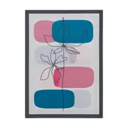 QUADRO 50 CM X 70 CM ILLUSTRA I - KONKRET/MULTICOR - Foto 1