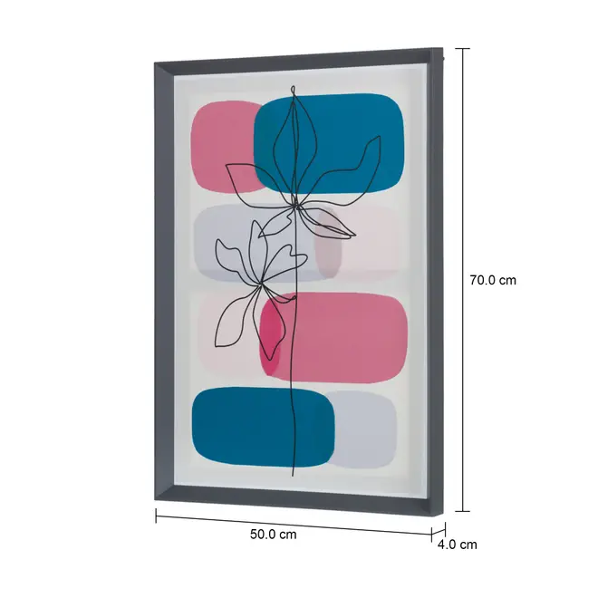 QUADRO 50 CM X 70 CM ILLUSTRA I - KONKRET/MULTICOR - Foto 3