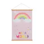 ADORNO DE PAREDE CHUVA DE AMOR - MADEIRA/MULTICOR - Foto 1