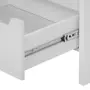 BUFFET 2 PORTAS/3 GAVETAS 1,60 M X 46 CM INDOOR - BRANCO/BRANCO - Foto 7