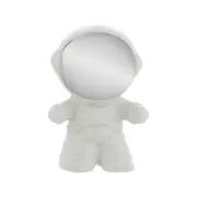 ADORNO MESA 8 CM COSMO NAUTA - BRANCO/PRATA - Foto 1