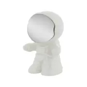 ADORNO MESA 8 CM COSMO NAUTA - BRANCO/PRATA - Foto 2