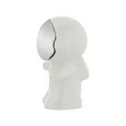 ADORNO MESA 8 CM COSMO NAUTA - BRANCO/PRATA - Foto 3