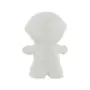 ADORNO MESA 8 CM COSMO NAUTA - BRANCO/PRATA - Foto 4