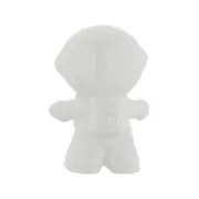 ADORNO MESA 8 CM COSMO NAUTA - BRANCO/PRATA - Foto 4