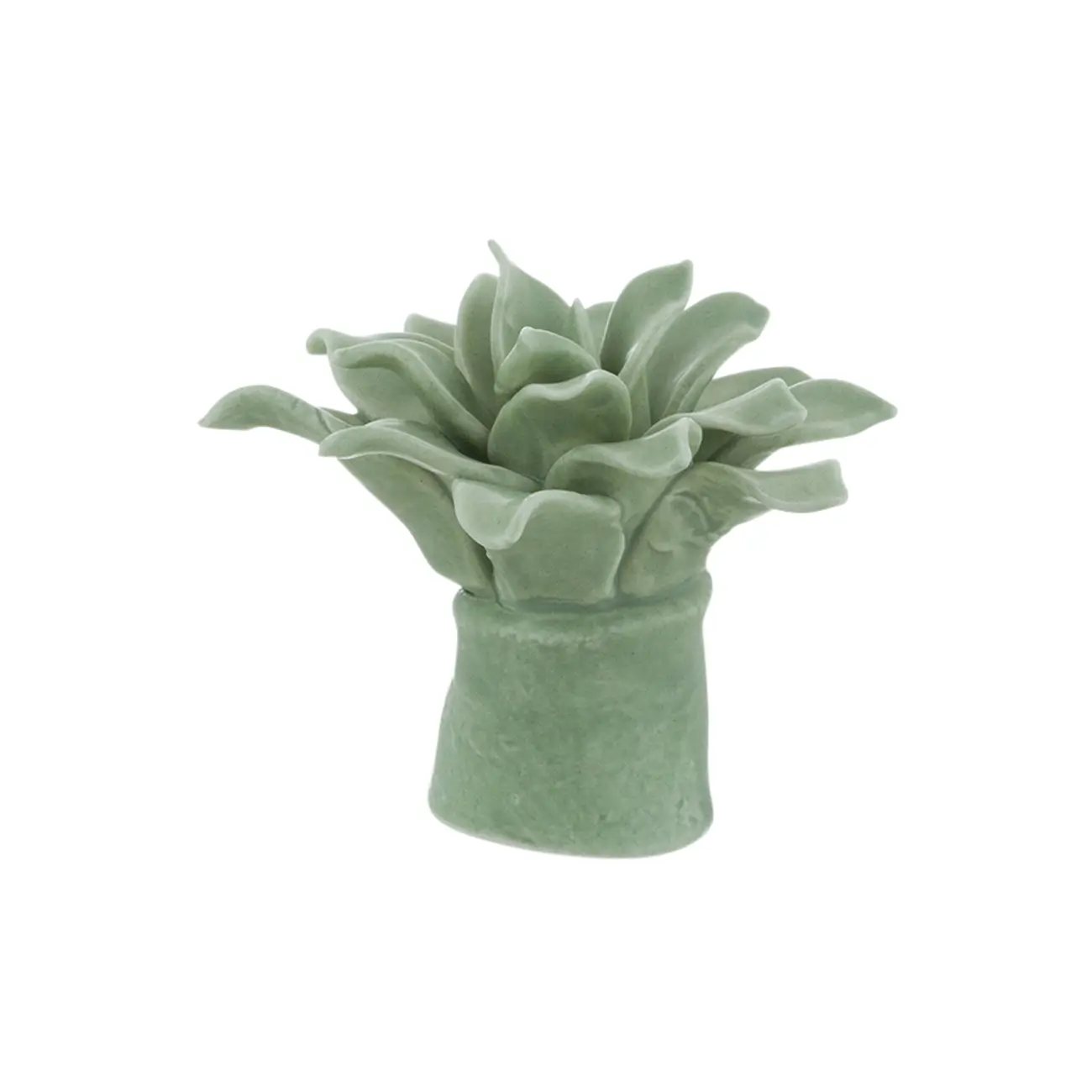 ADORNO 8 CM PLANTINHA - SÁLVIA - Foto 1