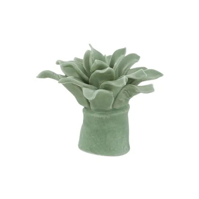 ADORNO 8 CM PLANTINHA - SÁLVIA - Foto 1