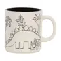 CANECA 270 ML BENTOSSAURO - OFF WHITE/PRETO - Foto 2