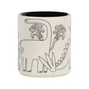 CANECA 270 ML BENTOSSAURO - OFF WHITE/PRETO - Foto 3